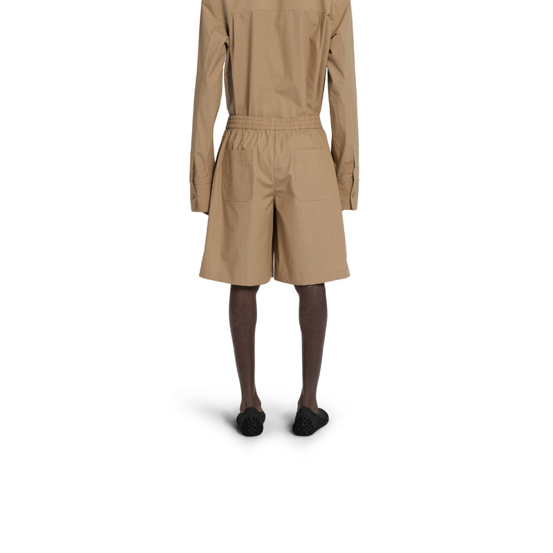 Cotton poplin shorts 4