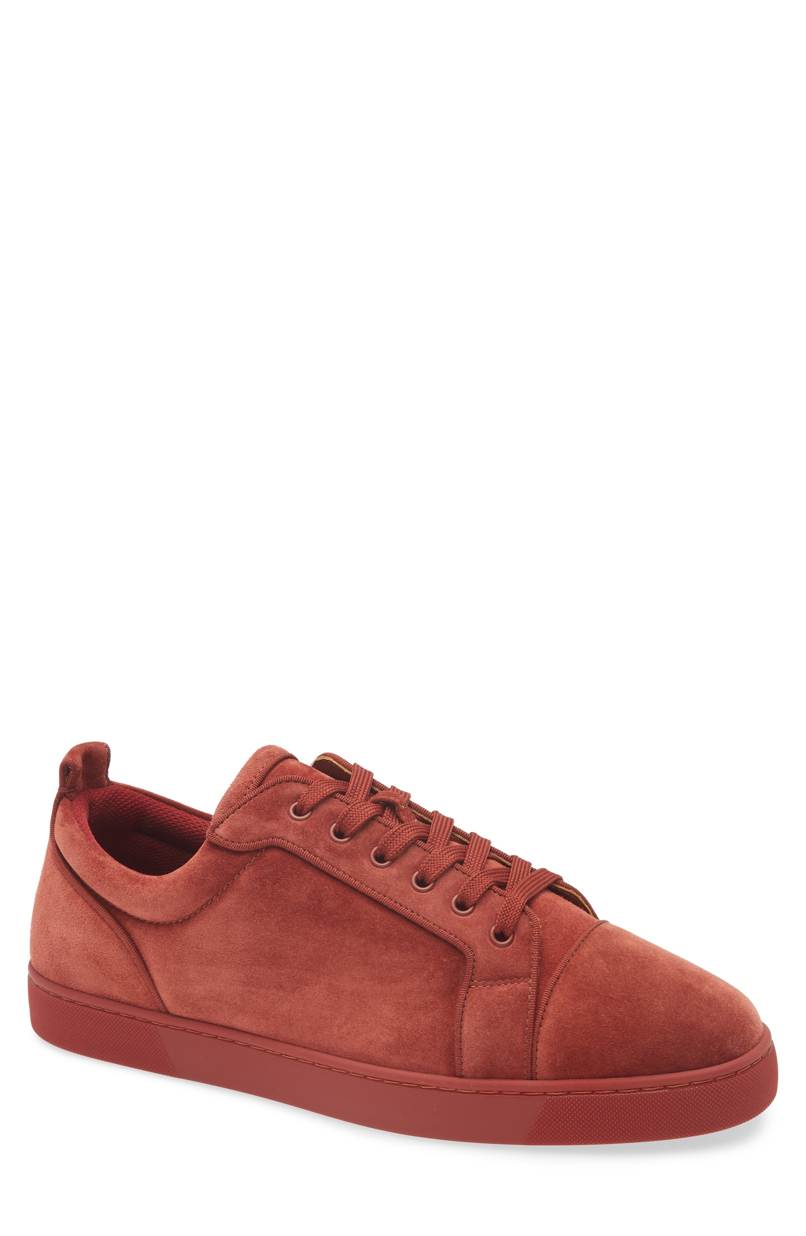 Christian Louboutin Louis Junior Sneaker in 7051-Brownie at Nordstrom - 1