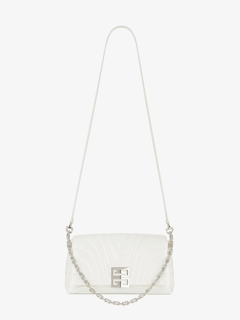 SMALL 4G SOFT BAG IN QUILTED LEATHER 4