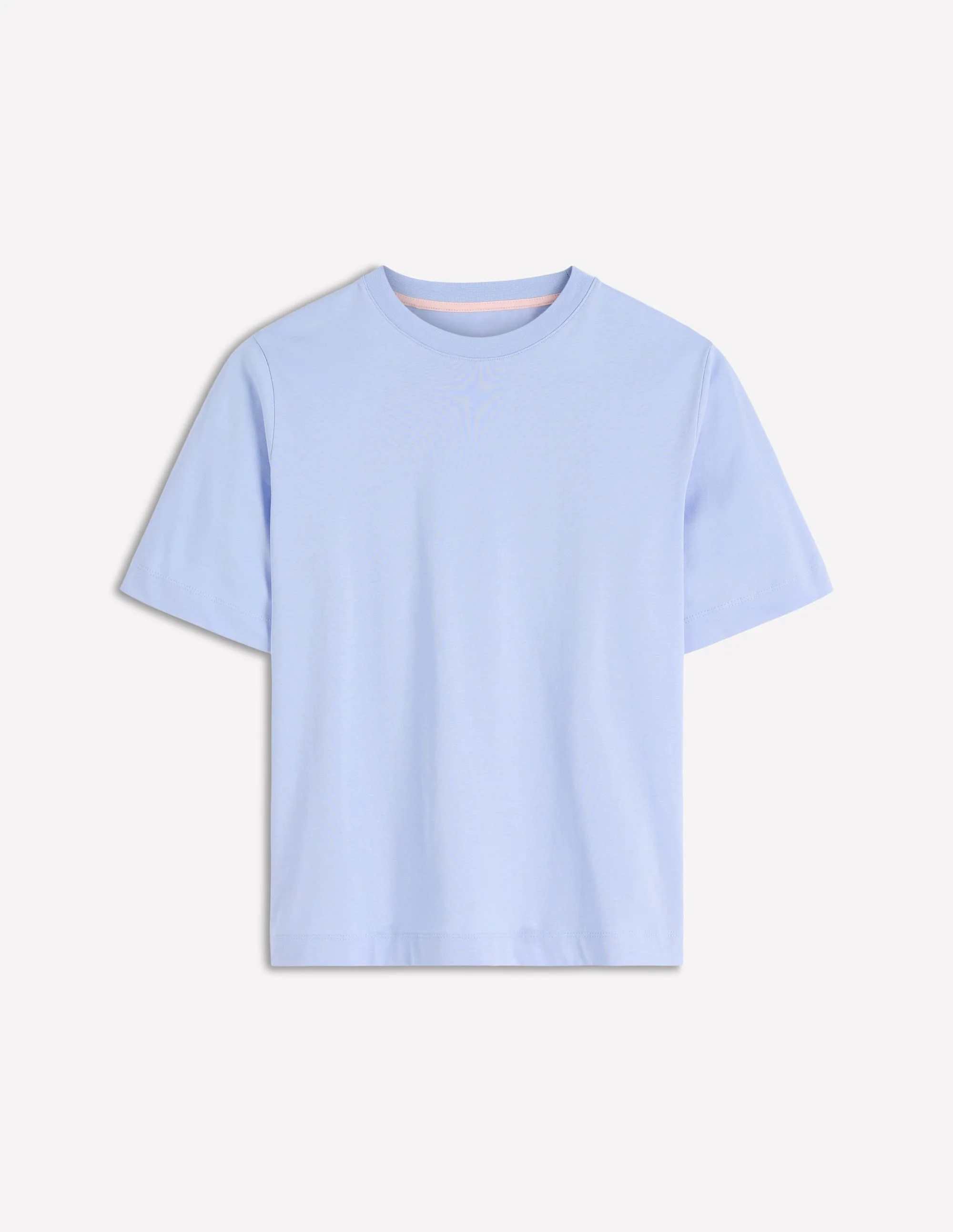 Ren Relaxed Cotton T-shirt-Brunnera Blue - 1