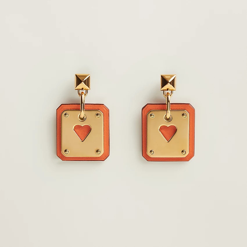 As de Coeur earrings - 1