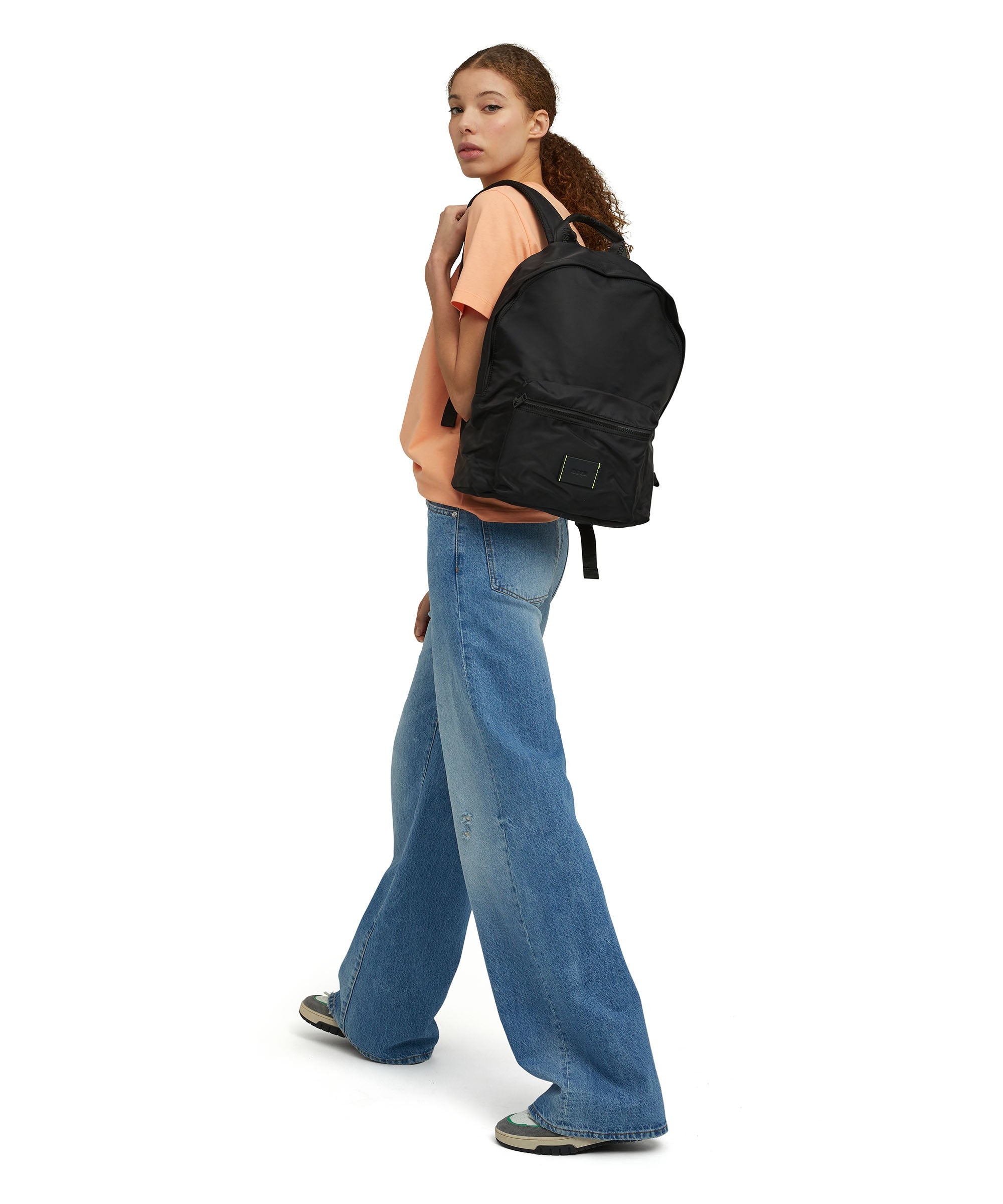 MSGM signature nylon backpack - 6