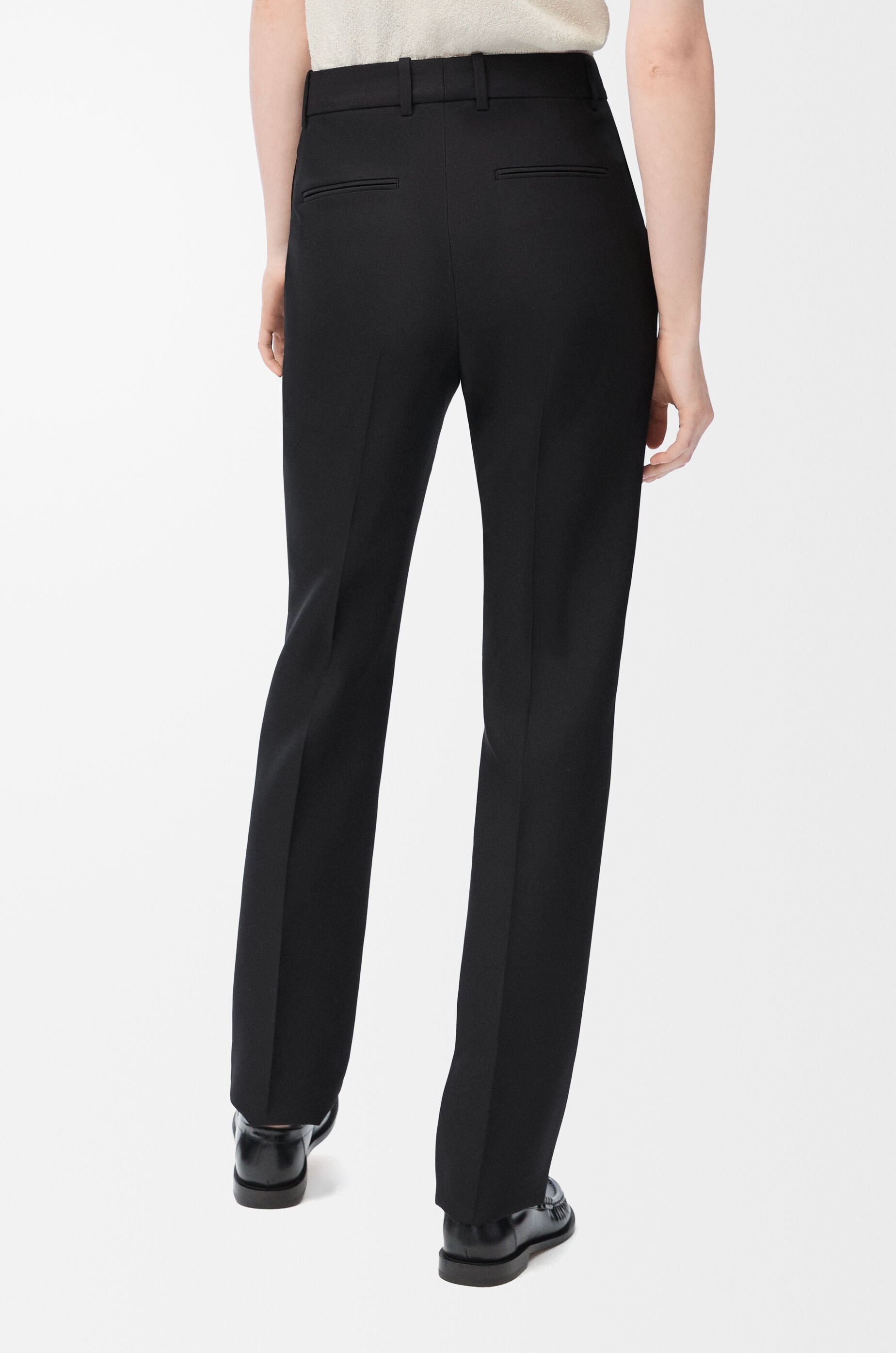 Trousers in wool and silk - 4