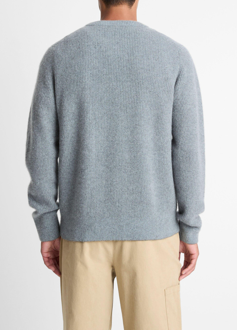 Vince Plush Cashmere Thermal Crew Neck Sweater outlook