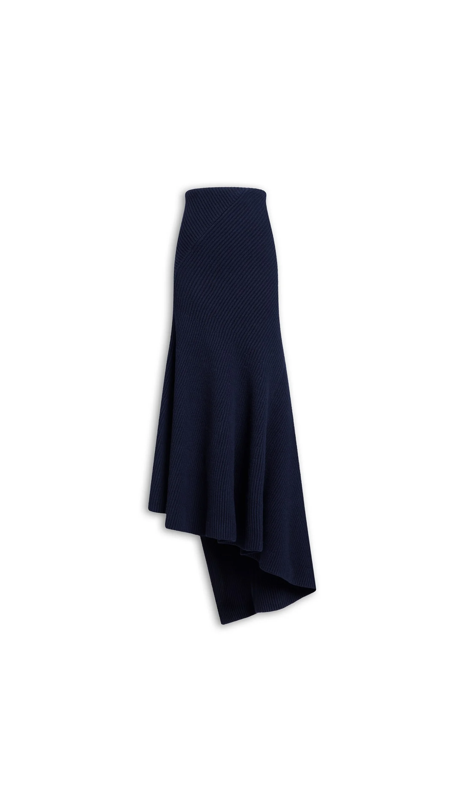 TWISTED WOOL SKIRT - 1