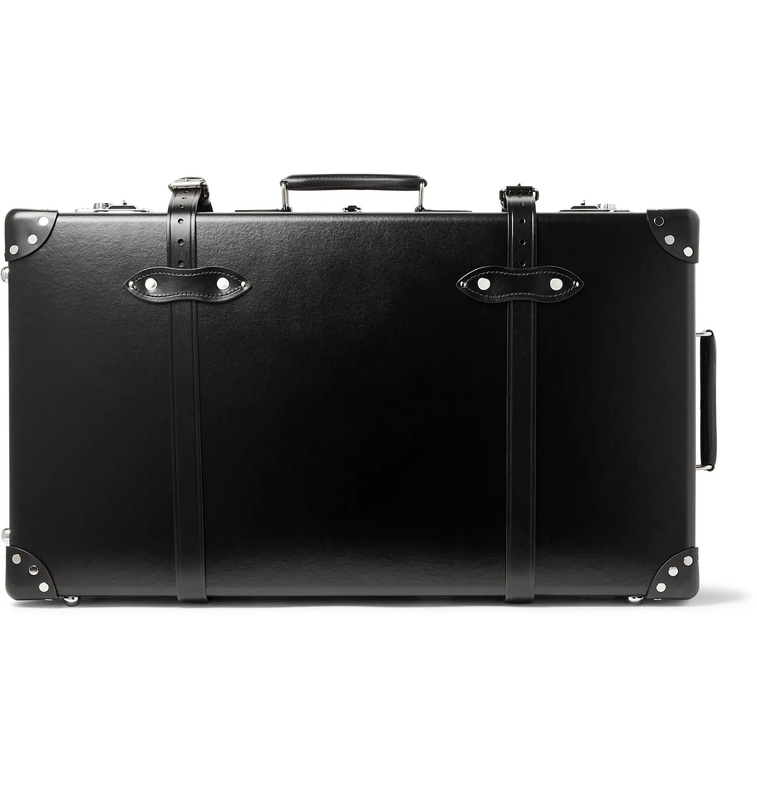 30" Leather-Trimmed Trolley Case - 1