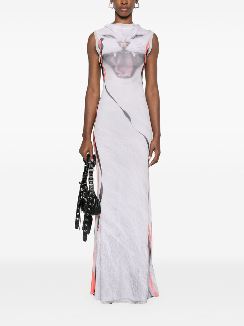 OTTOLINGER mesh maxi dress outlook