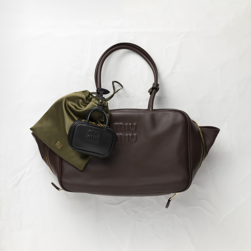 Miu Miu Satin pouch outlook