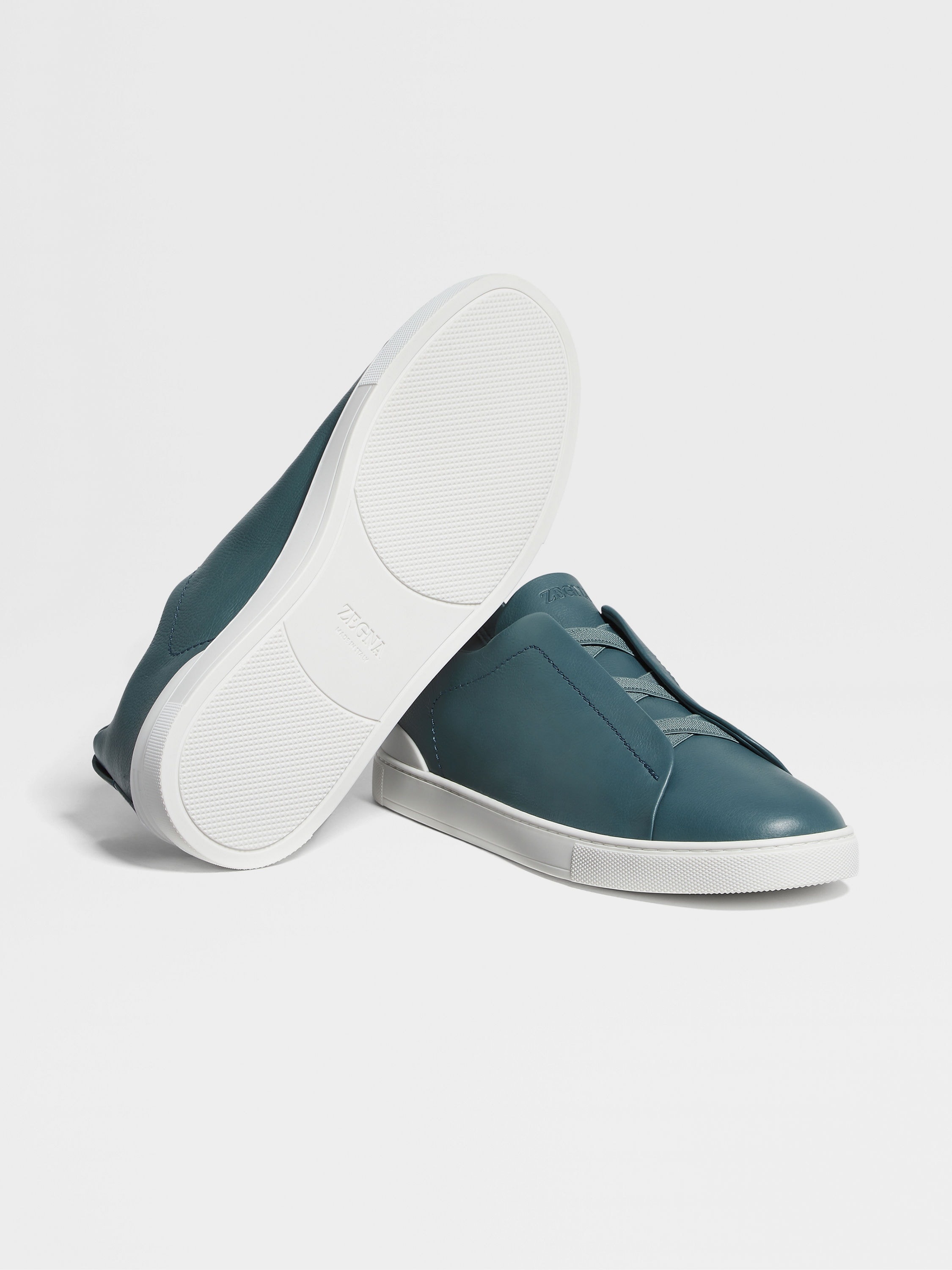 LIGHT BLUE TRIPLE STITCH™ SECONDSKIN SNEAKERS - 5