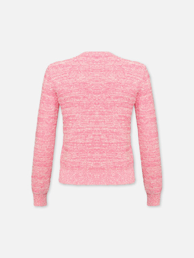 FRAME Patch Pocket Sweater in Pink outlook