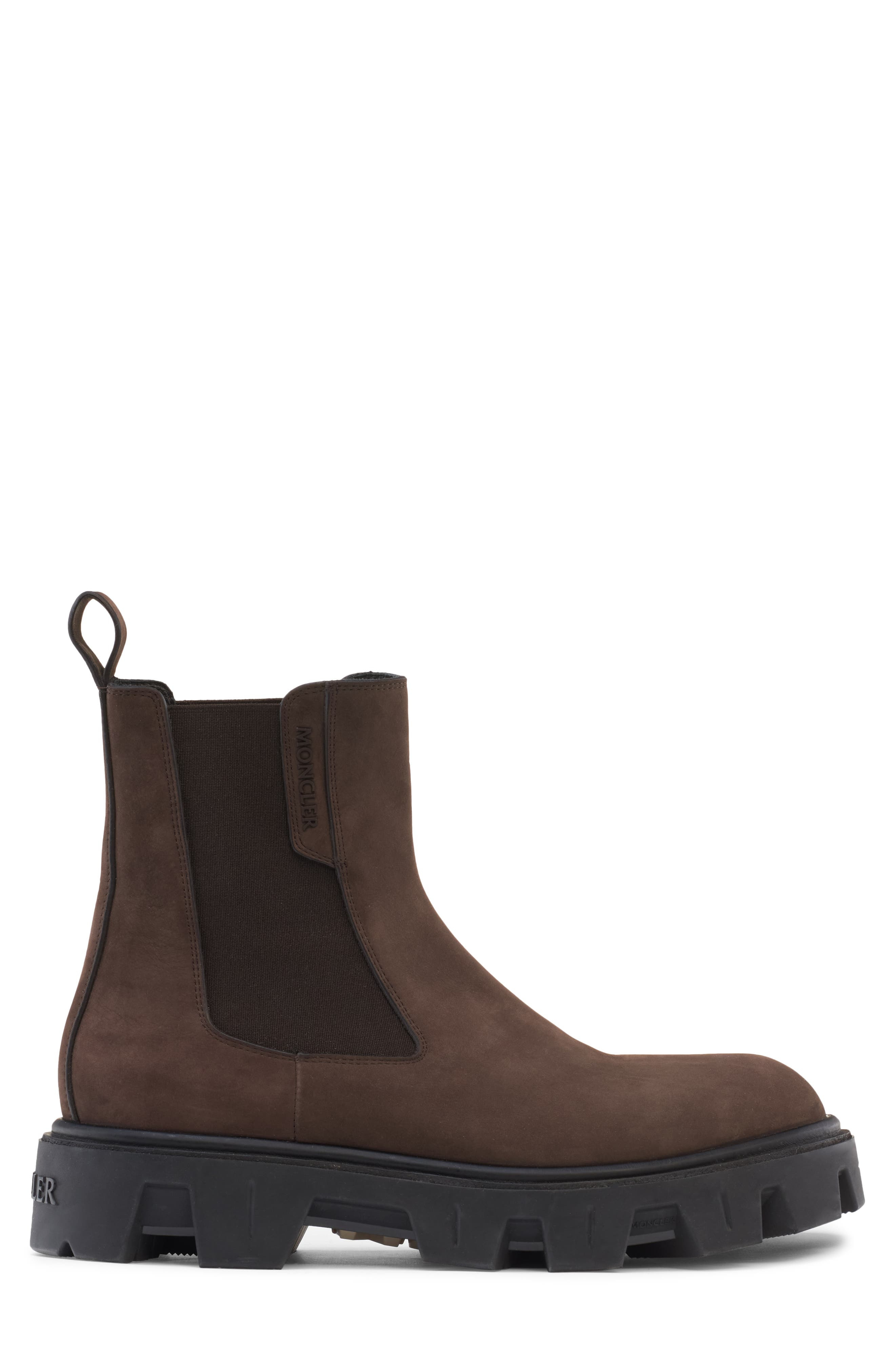 Moncler Peak Chelsea Boot in Dark Brown at Nordstrom - 3
