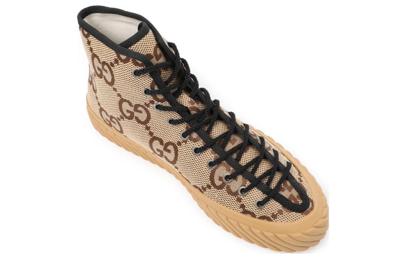 Gucci Maxi GG High Top 'Beige Ebony' 703034-UKOH0-2590 - 3