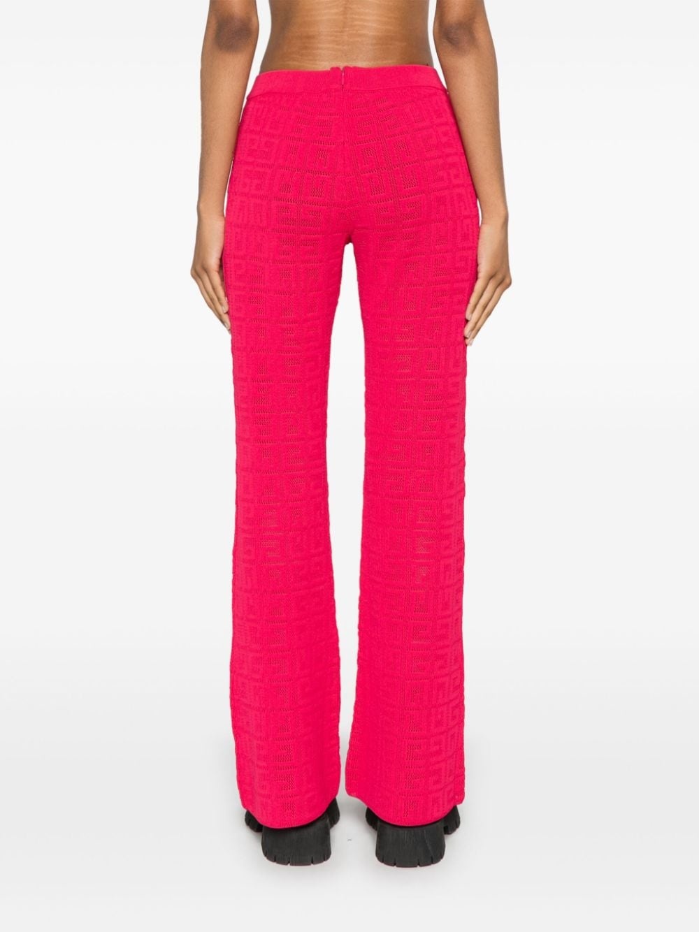 open-knit trousers - 4