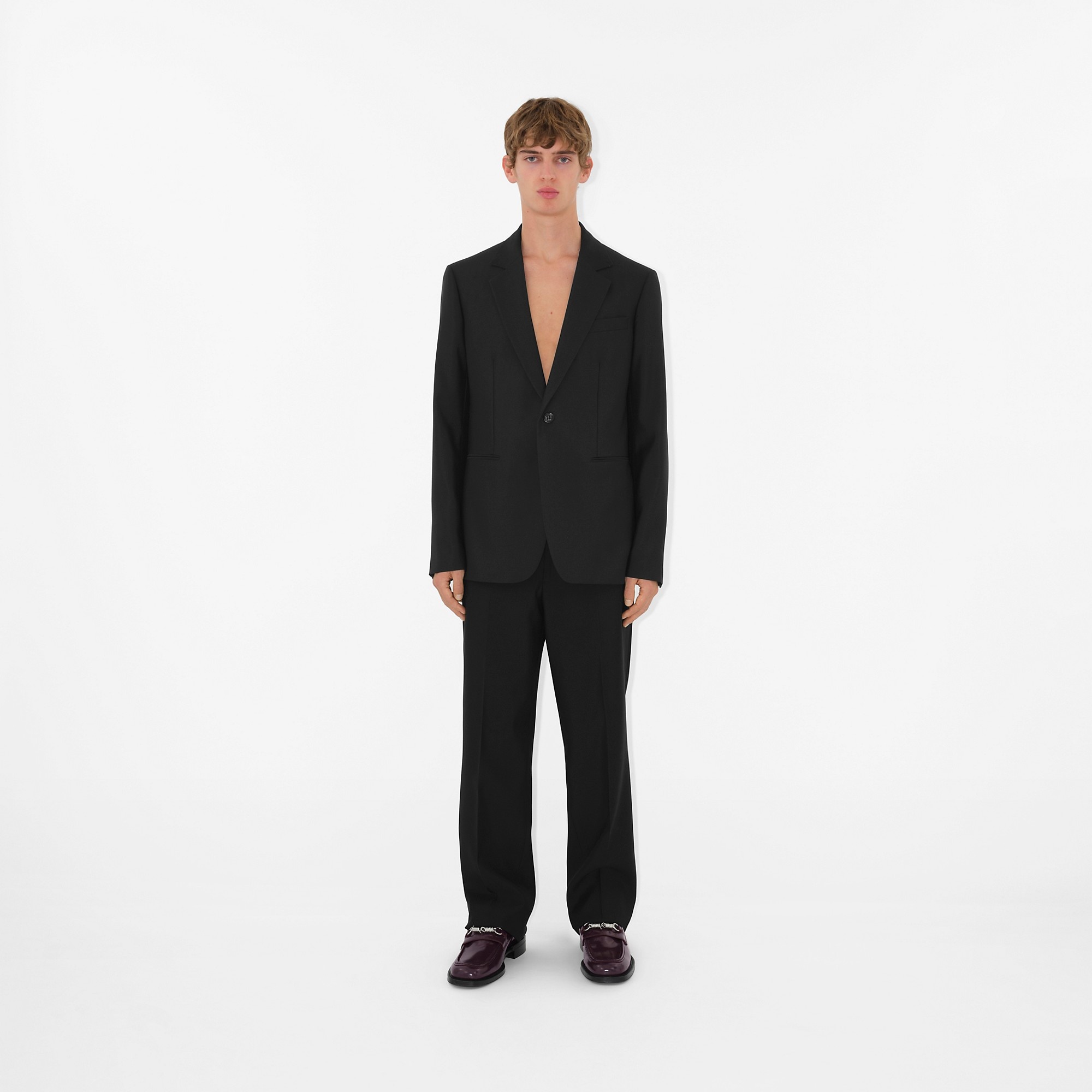 Wool Tailored Trousers - 2
