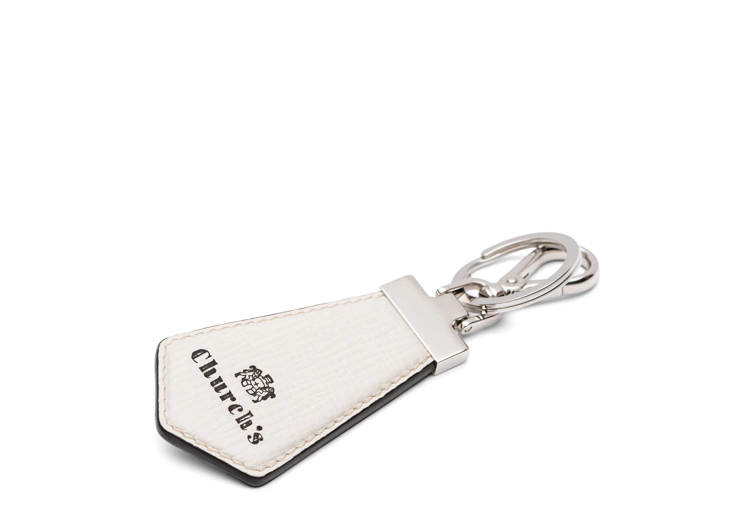 Tab keyring
St James Leather Keyring Chalk white - 3