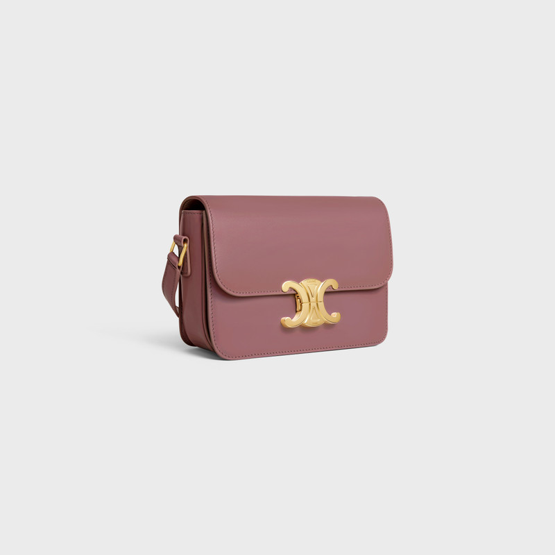 CELINE Teen Triomphe Bag in shiny calfskin outlook