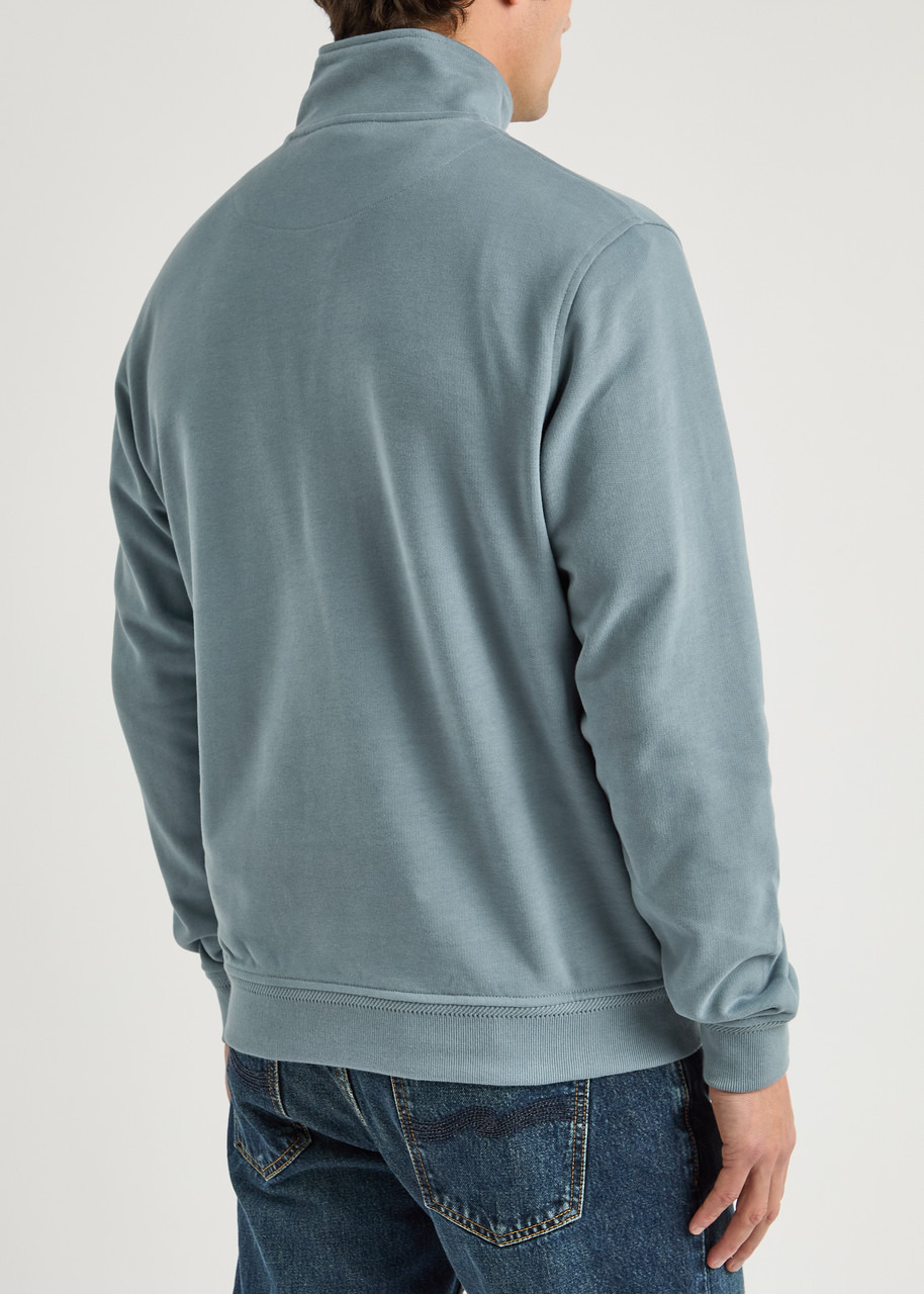Belstaff Half-zip Logo Cotton Sweatshirt - 3