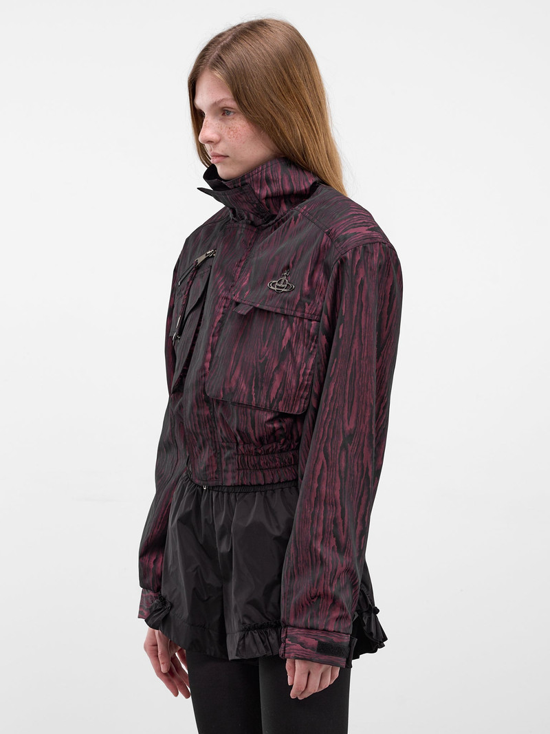Wood Grain Memphis Bomber Jacket 2