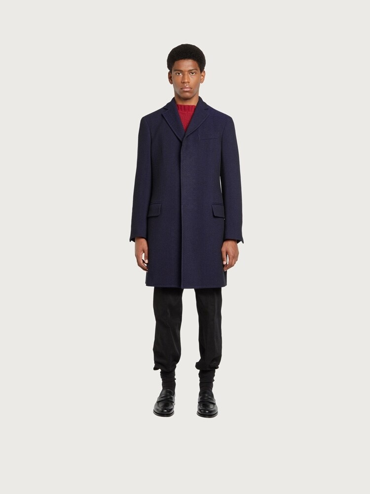 SINGLE BREASTED COAT - 4