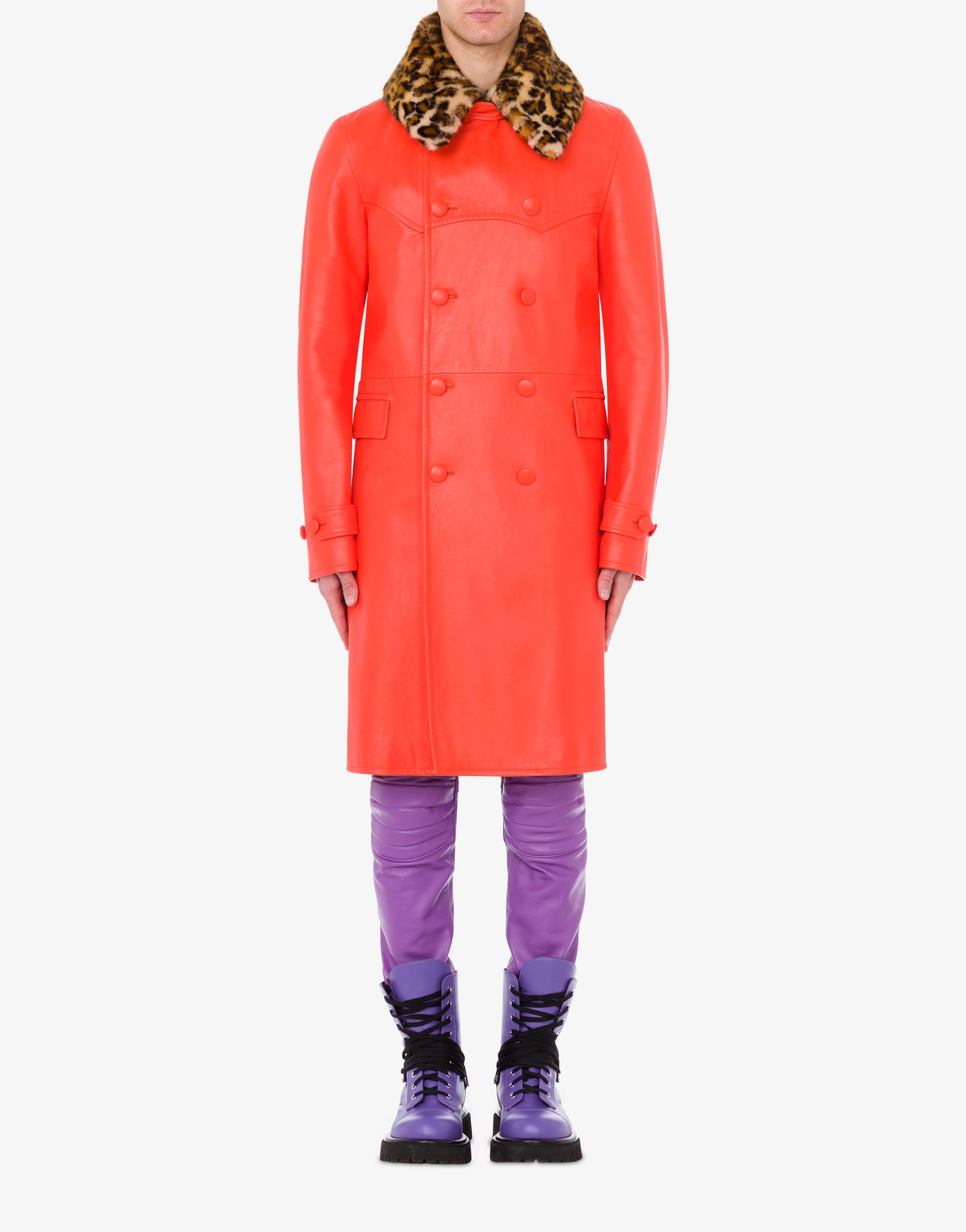 NAPPA LEATHER COAT - 2