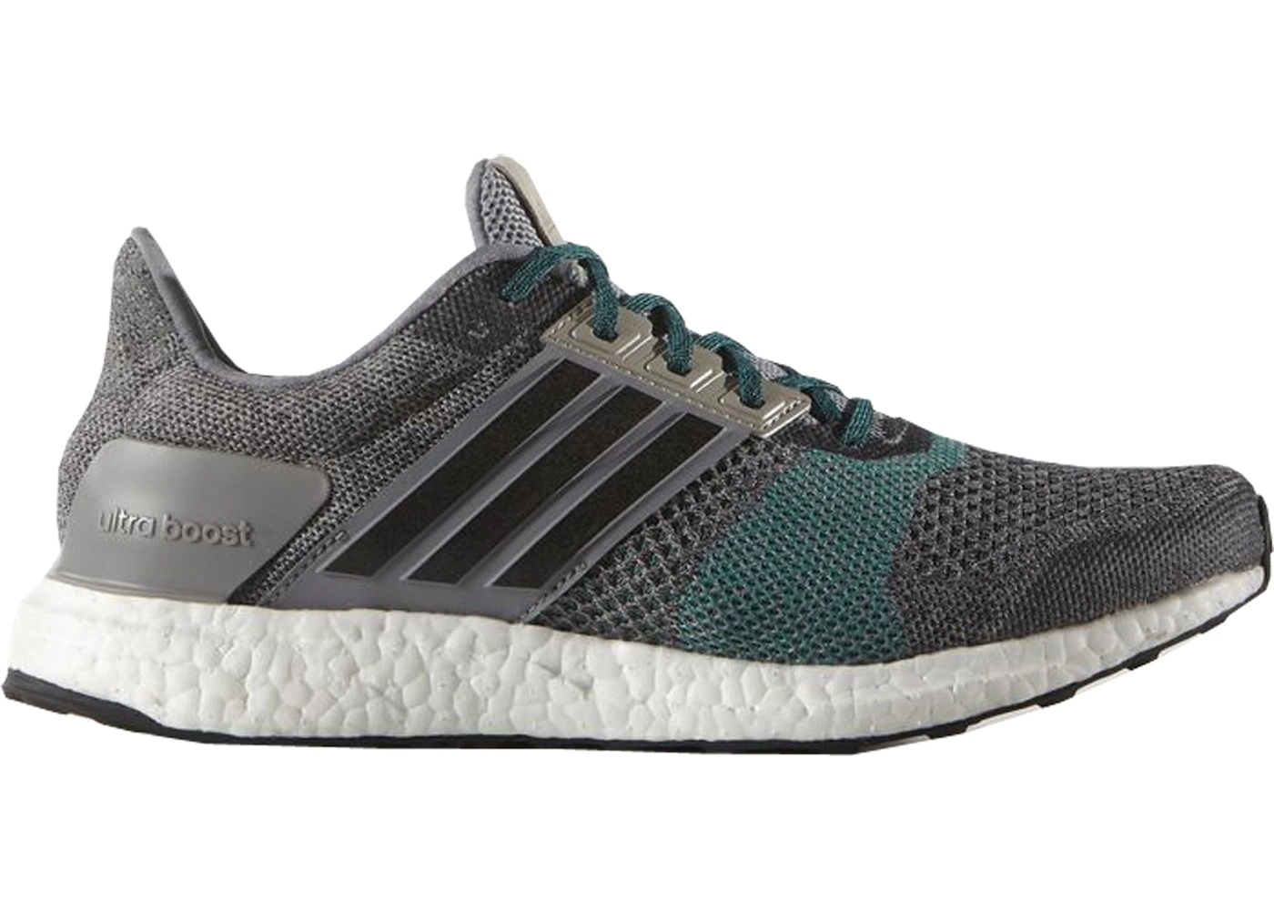 adidas adidas Ultra Boost ST Grey Green REVERSIBLE