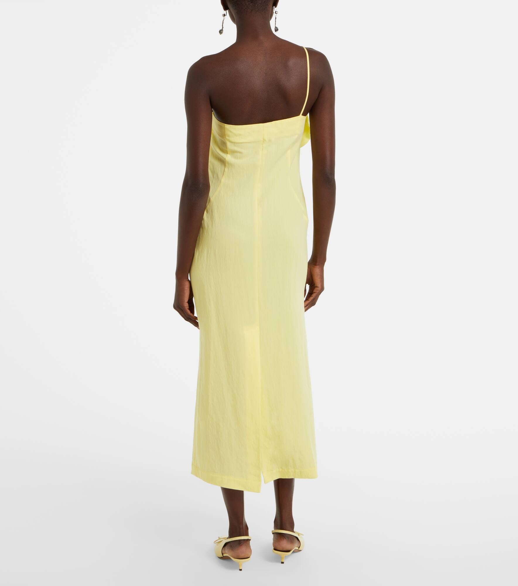 Floral embroidered midi dress - 3