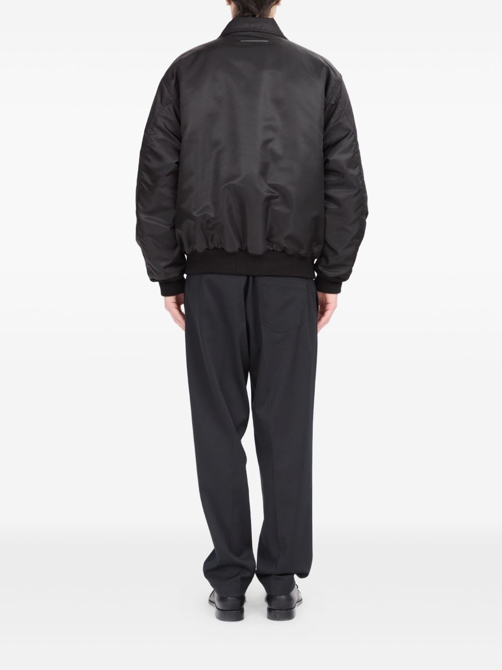 stitch-detail bomber jacket - 4
