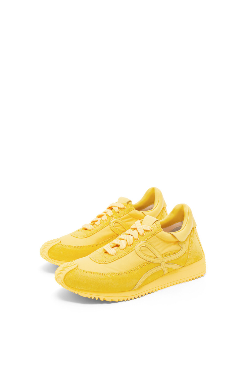 Loewe Flow runner in suede and nylon outlook