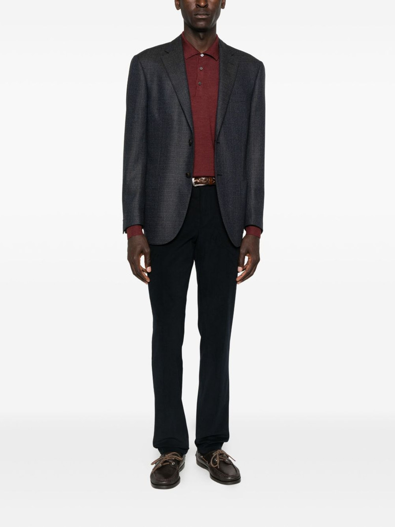 CORNELIANI two-button patch-pocket jacket outlook