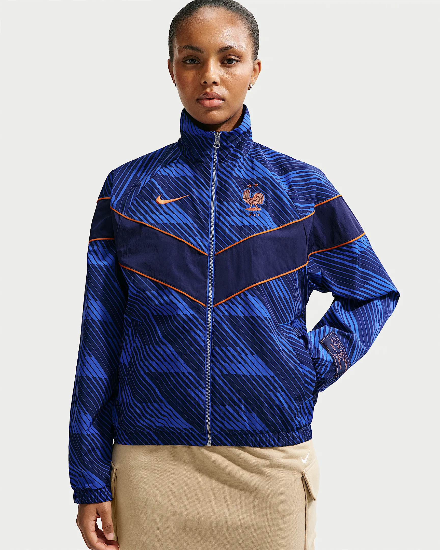 FFF Windrunner Women's Nike Soccer UV Woven Jacket - 1