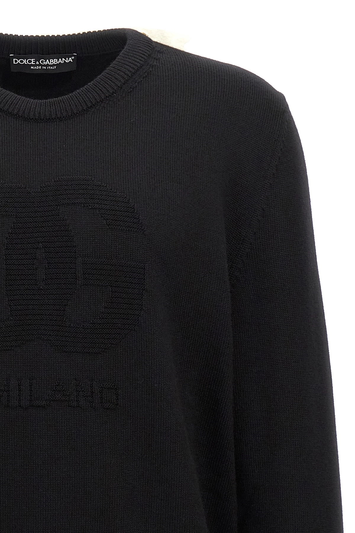'DG' intarsia sweater - 4