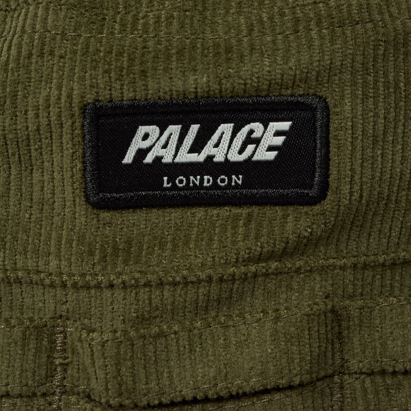 PALACE LONDON CORD BOONIE THE DEEP GREEN 3
