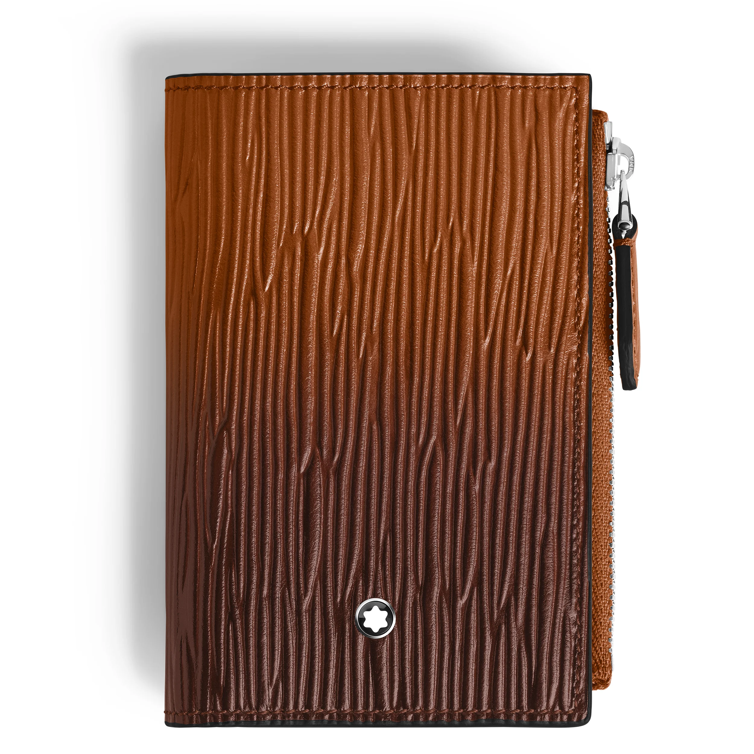 MINI VERTICAL WALLET 6CC IN CORTECCIA SFUMATO LEATHER - 1