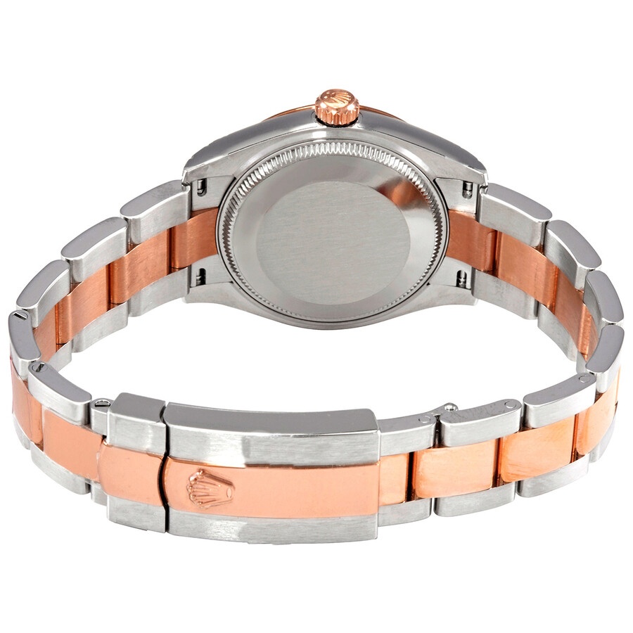 Rolex Datejust 31 Dark Rhodium Dial Automatic Ladies Steel and 18kt Everose Gold Oyster Watch 278241 - 3