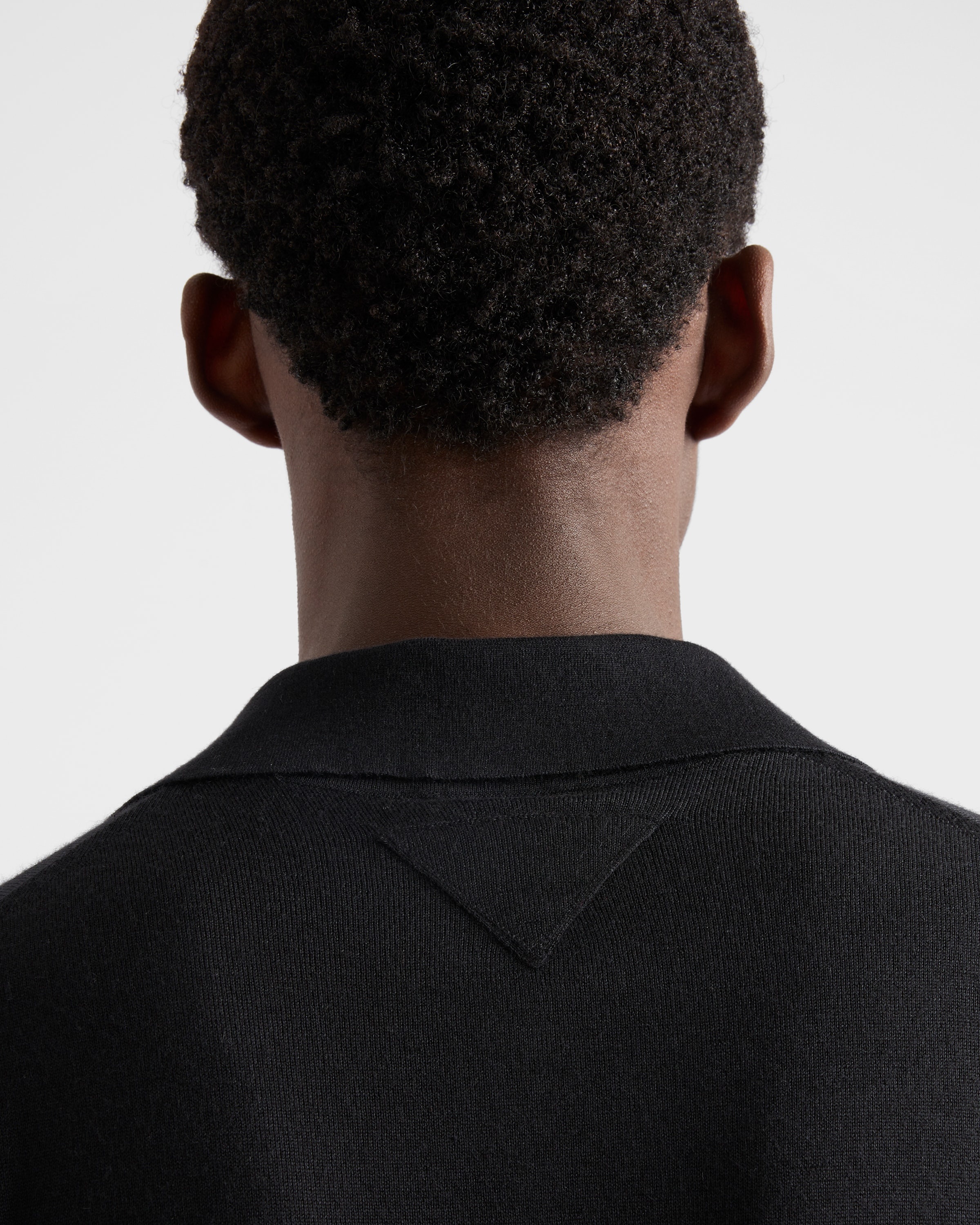 Cashmere and silk polo shirt - 6
