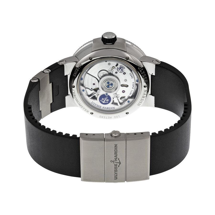 Ulysse Nardin Marine Black Dial Automatic Men's Watch 1183-126-3-62 - 3