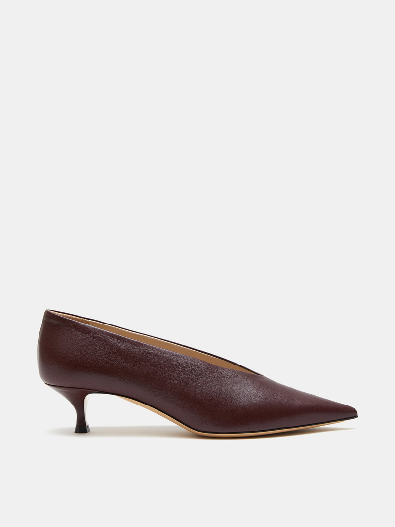 Babouche Kitten / Oxblood Leather - 1