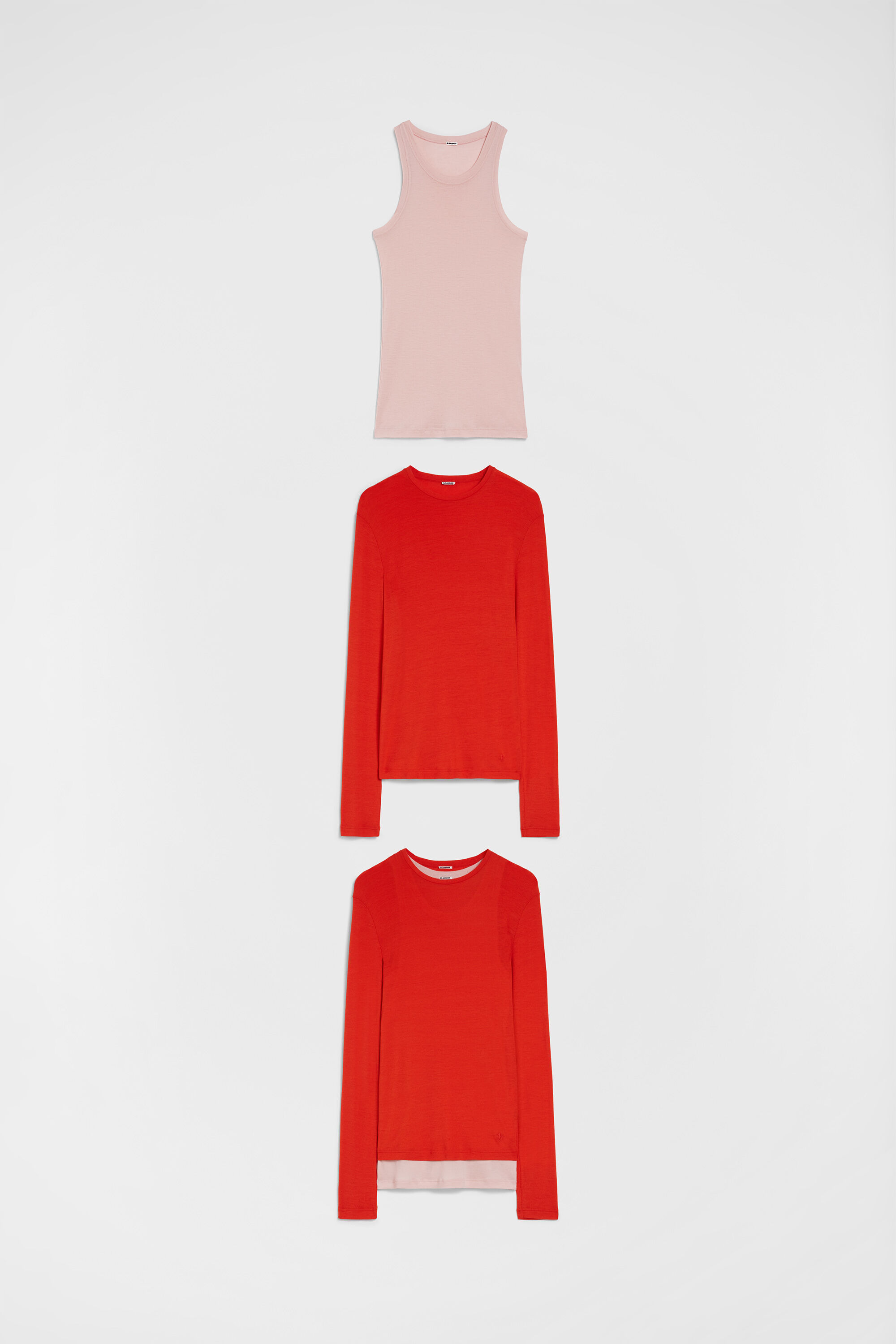 Lightweight Wool Layered T-Shirt - 4