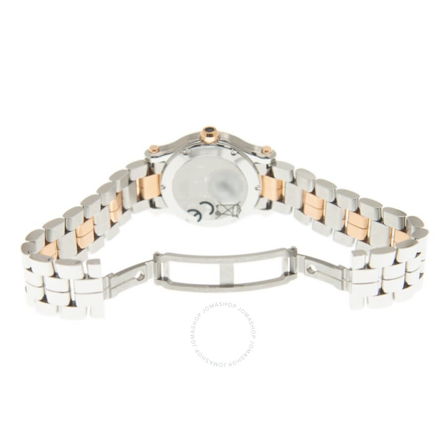 Chopard Happy Sport Quartz Diamond White Dial Ladies Watch 278590-6004 - 6