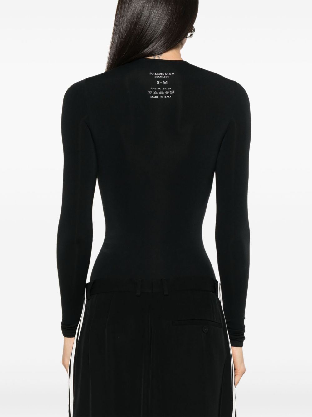 crew-neck bodysuit - 4