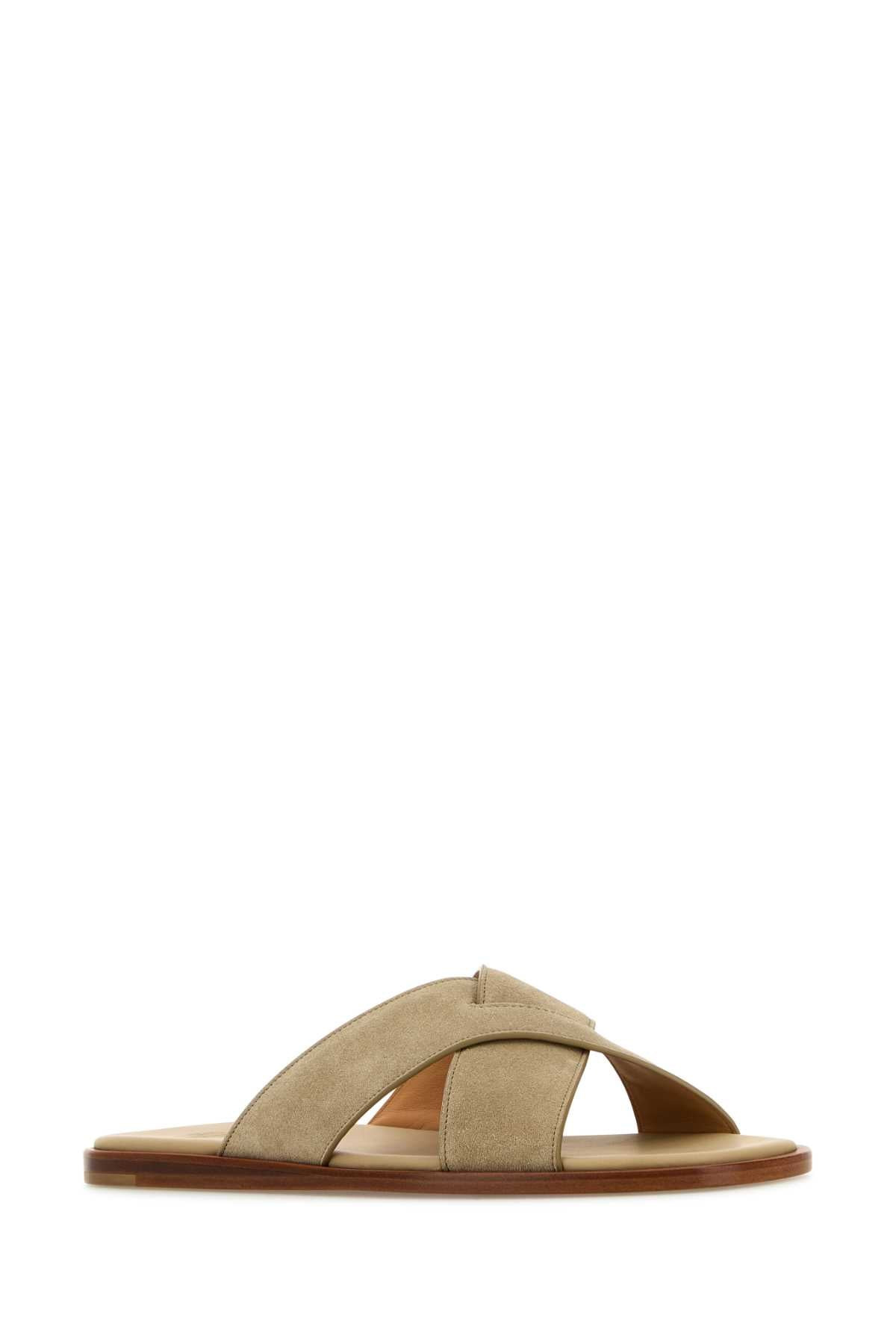 Church's Men Sand Suede Slippers - 2