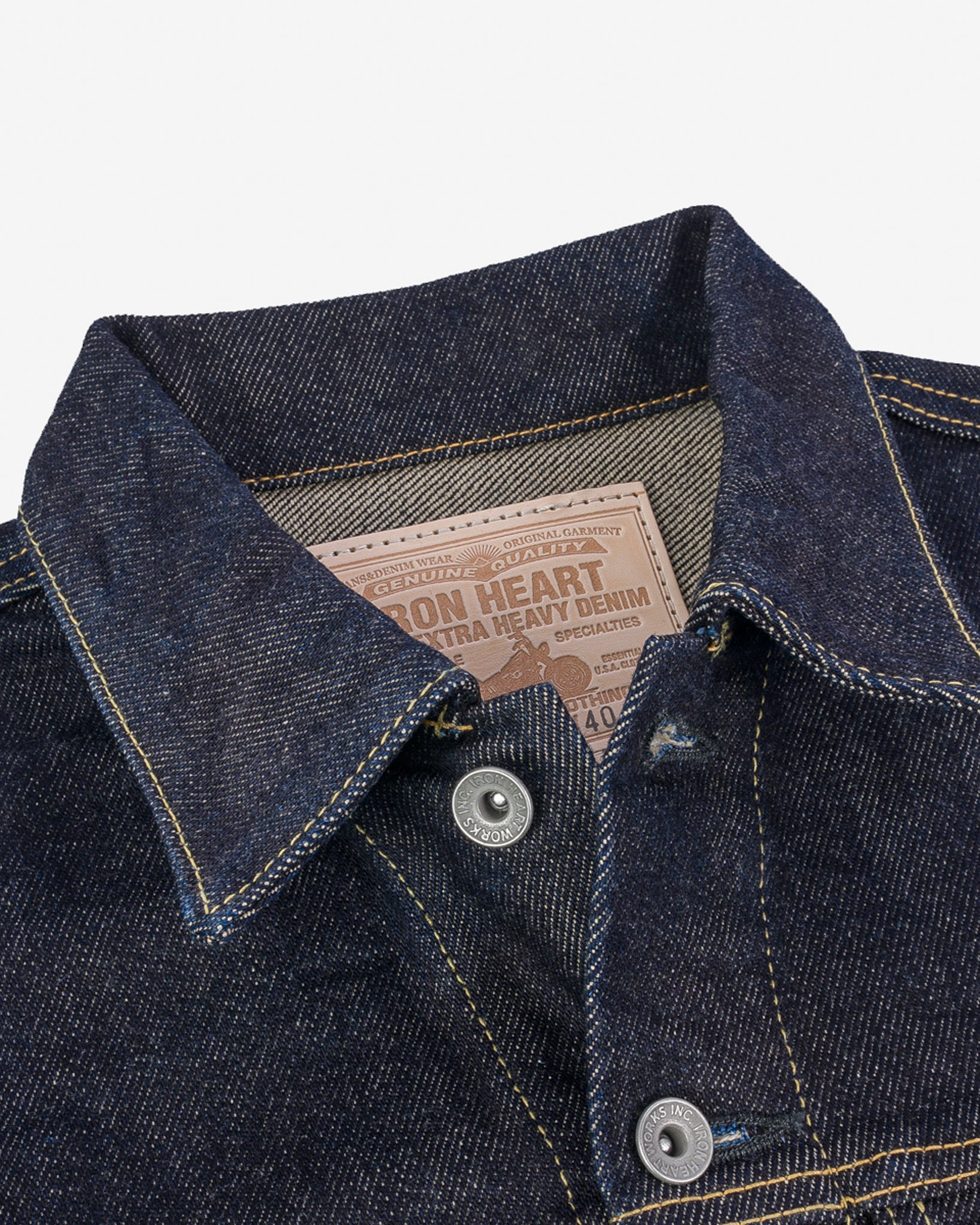 IH-526J 21oz Selvedge Denim Type III - Indigo - 8