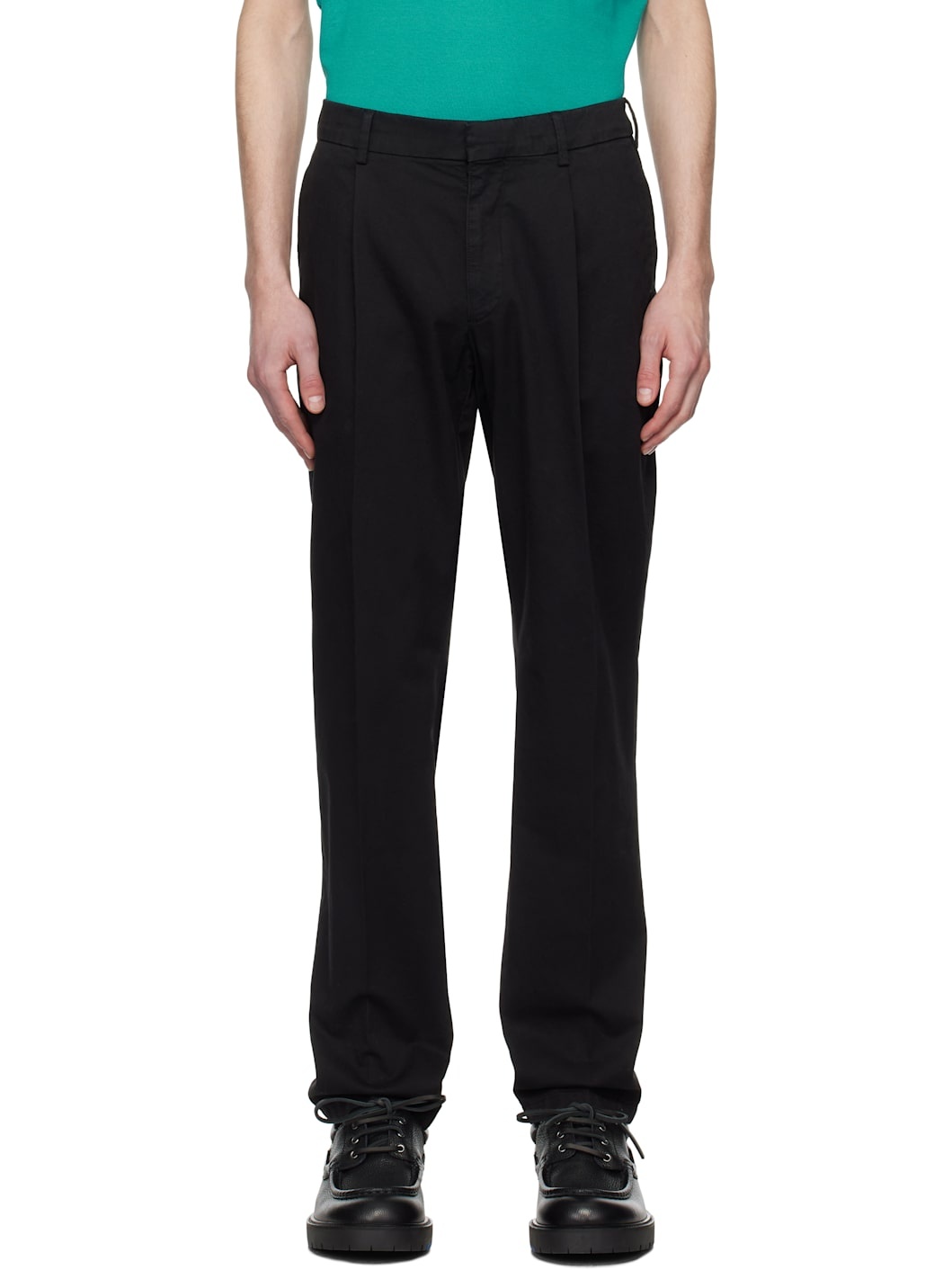 Black Pienza Trousers - 1