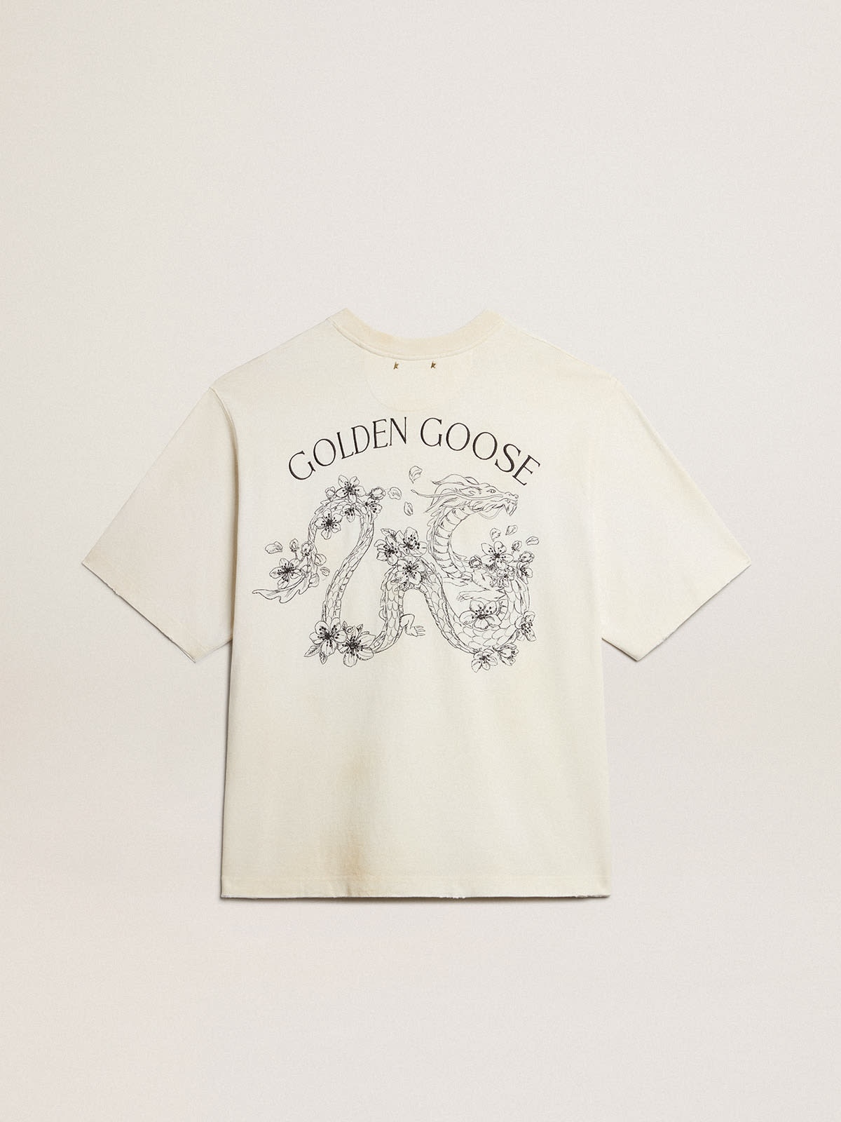 Aged white CNY T-shirt - 8