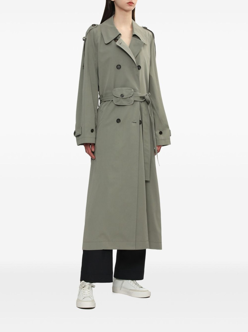LOW CLASSIC double-breasted trench coat outlook