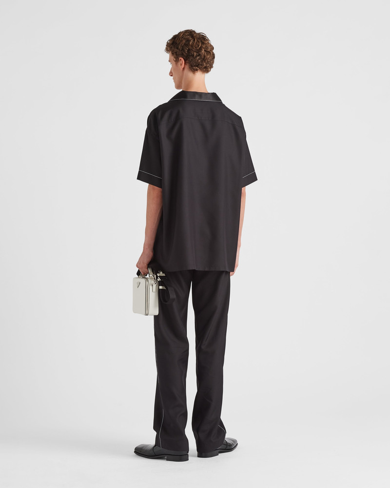 Short-sleeved silk shirt 5