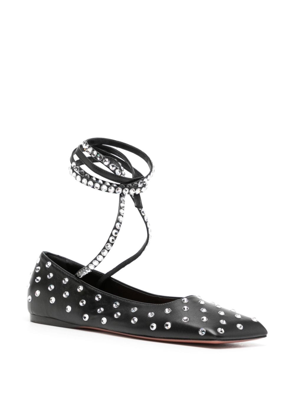 Ane crystal-embellished ballerina shoes - 2