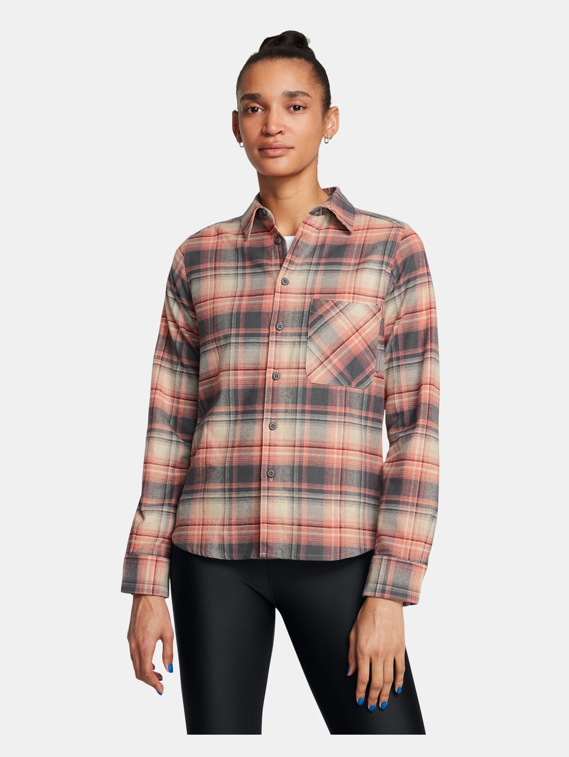 Under armour plaid shirt sales