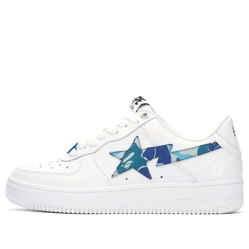 A BATHING APE Bape Sta ABC Camo 'White Blue Camo' 0ZXSHM19X005I - 1