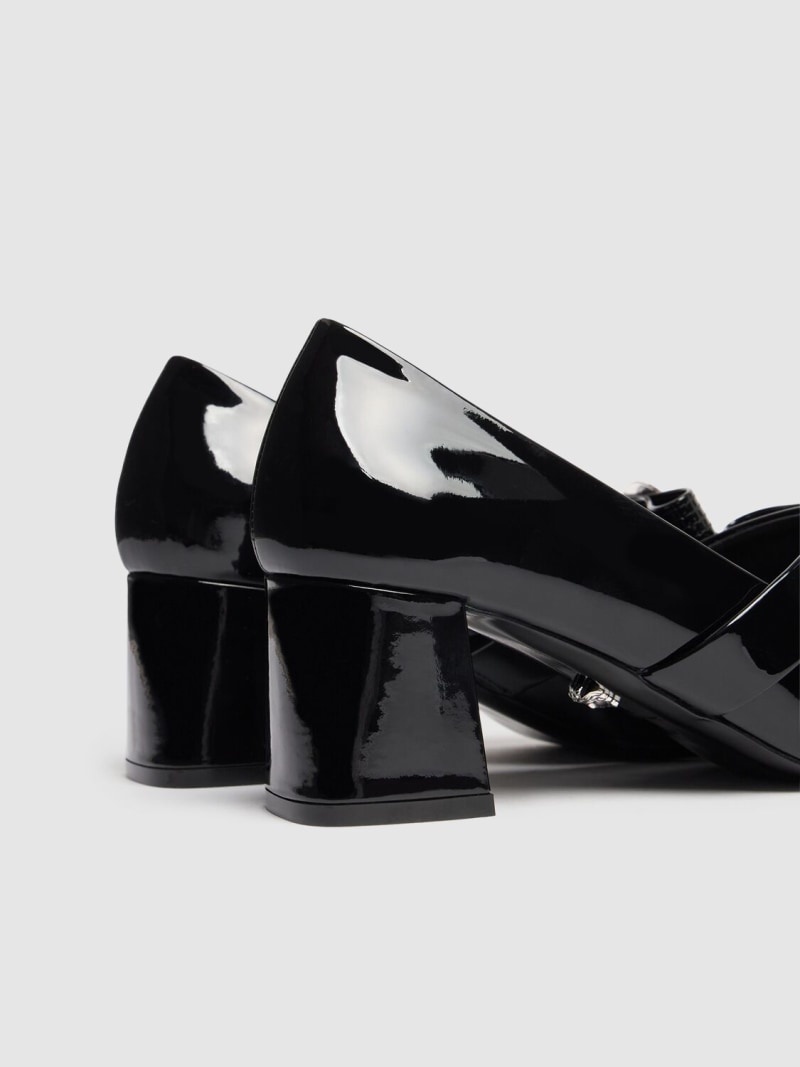 55mm Patent leather pumps - 4